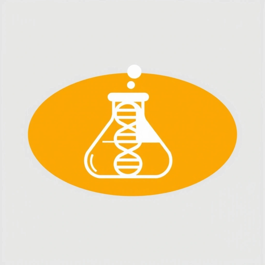 Icon representing scientific research