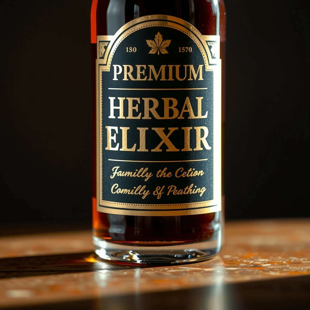 Premium Herbal Elixir main product view